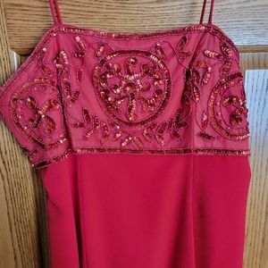 Red prom dress